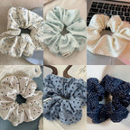Bow Scrunchie Lace Hair Set