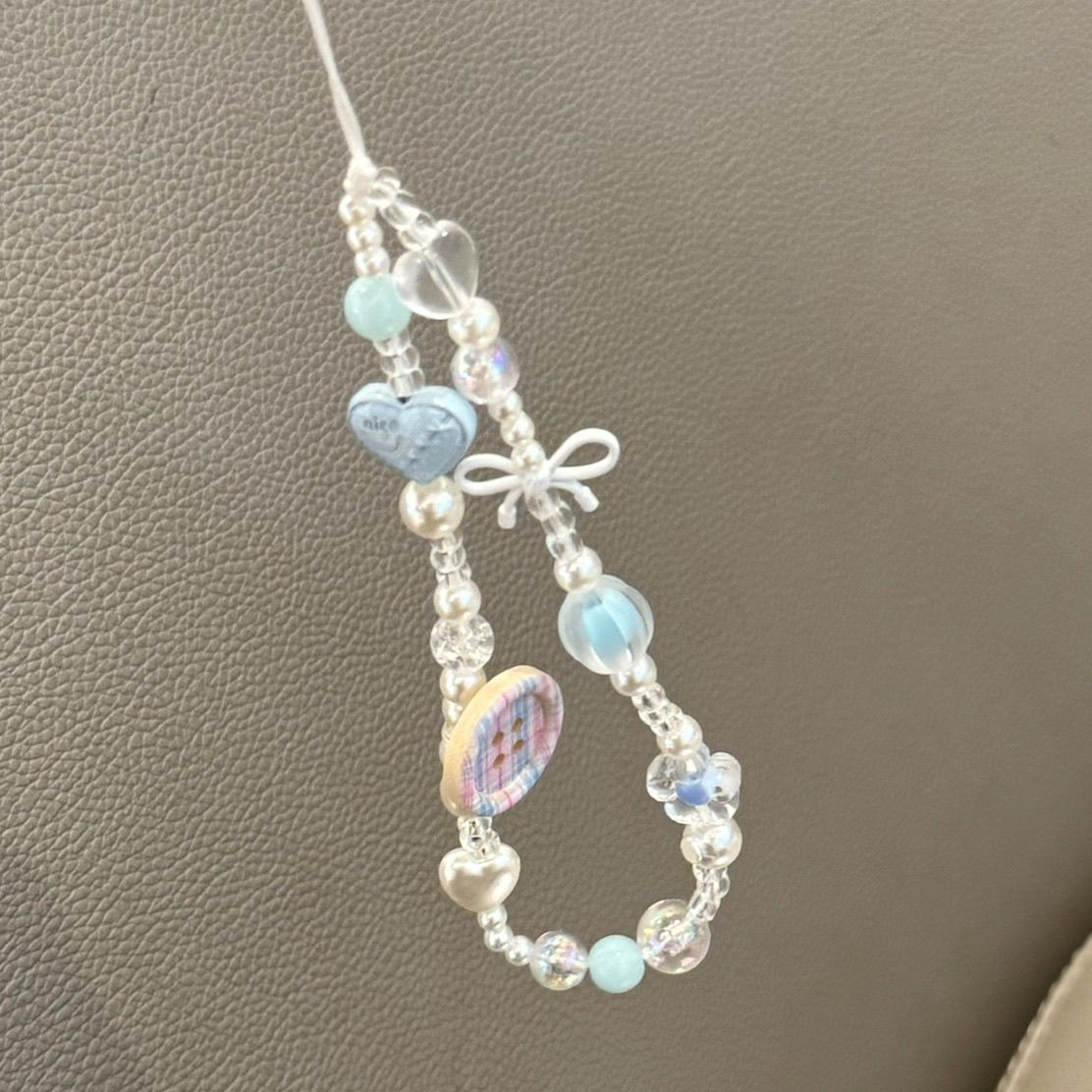 Beaded Phone Lanyard Strap