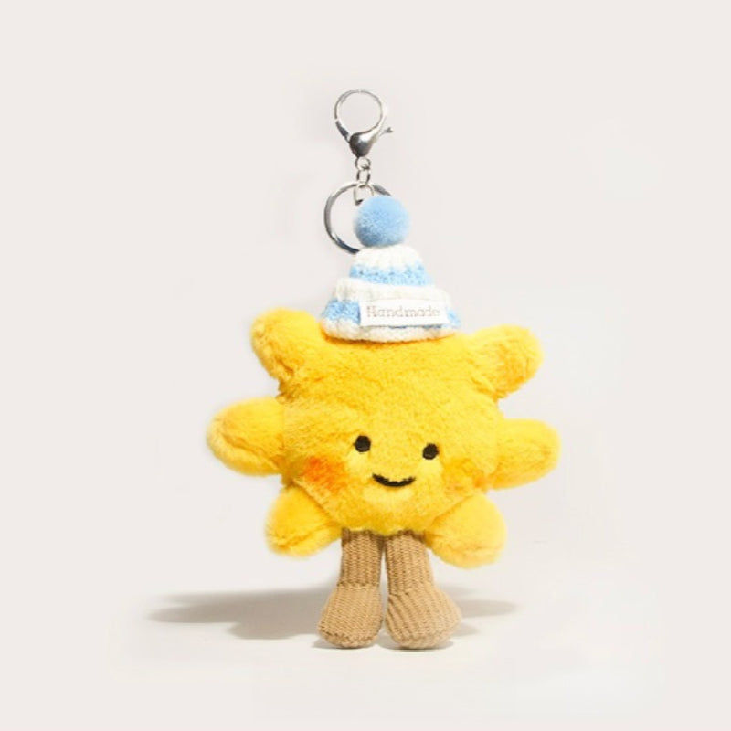 Sunflower Plush Bag Charm Keychain - Modomu