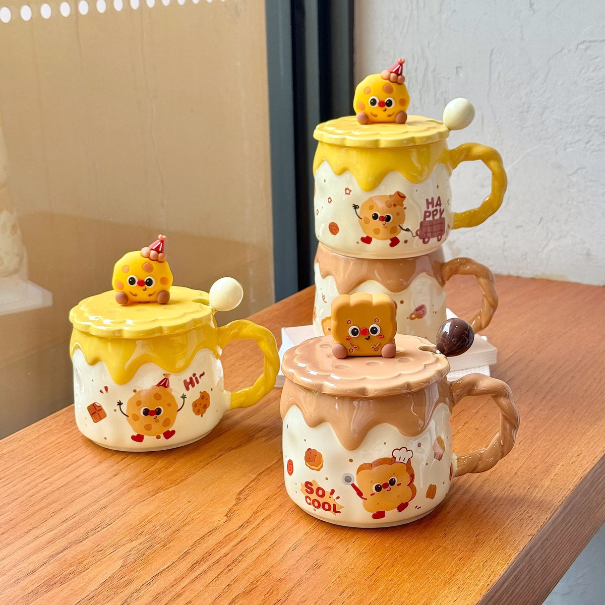 Honey Drip Biscuit Mug