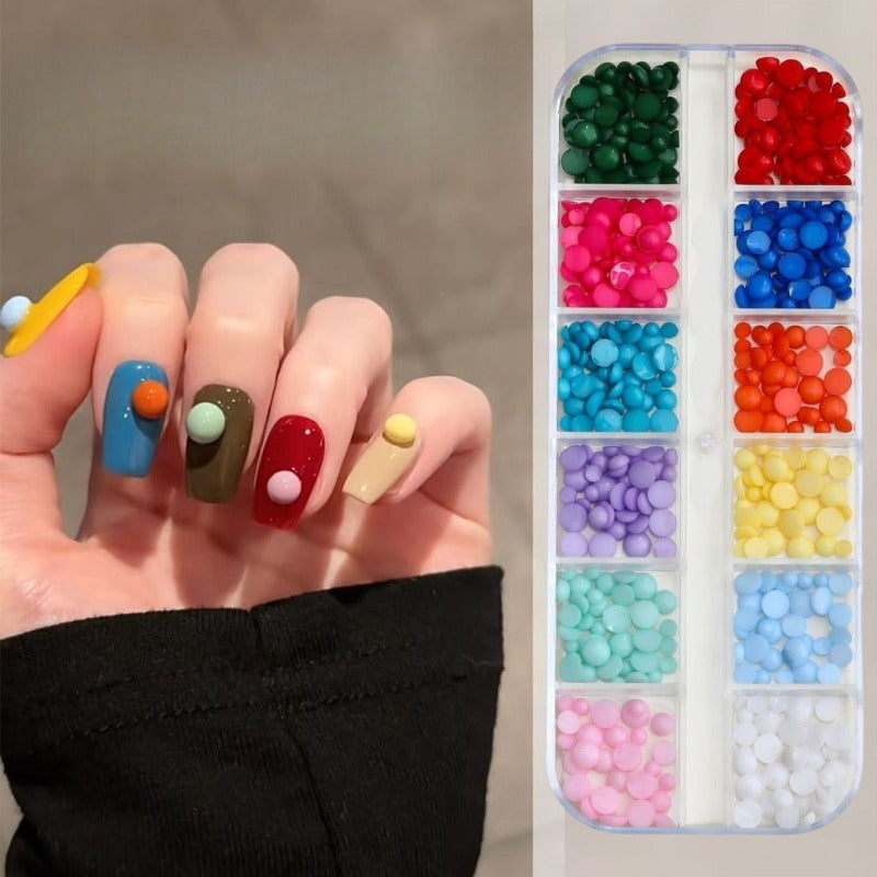 Dopamine Dot Nail Beads