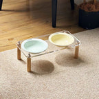 Elevated Ceramic Pet Feeding Bowl