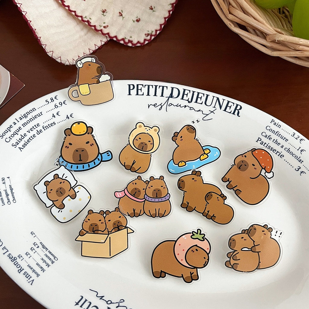 Cartoon Acrylic Reward Brooch - Modomu