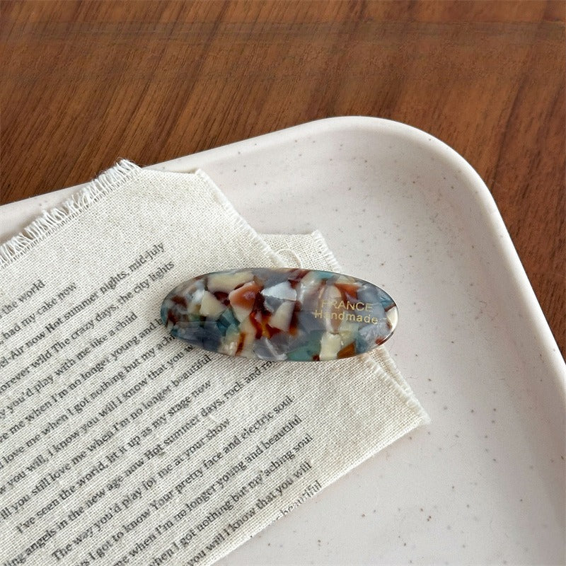Marbled Oval Edge Clips