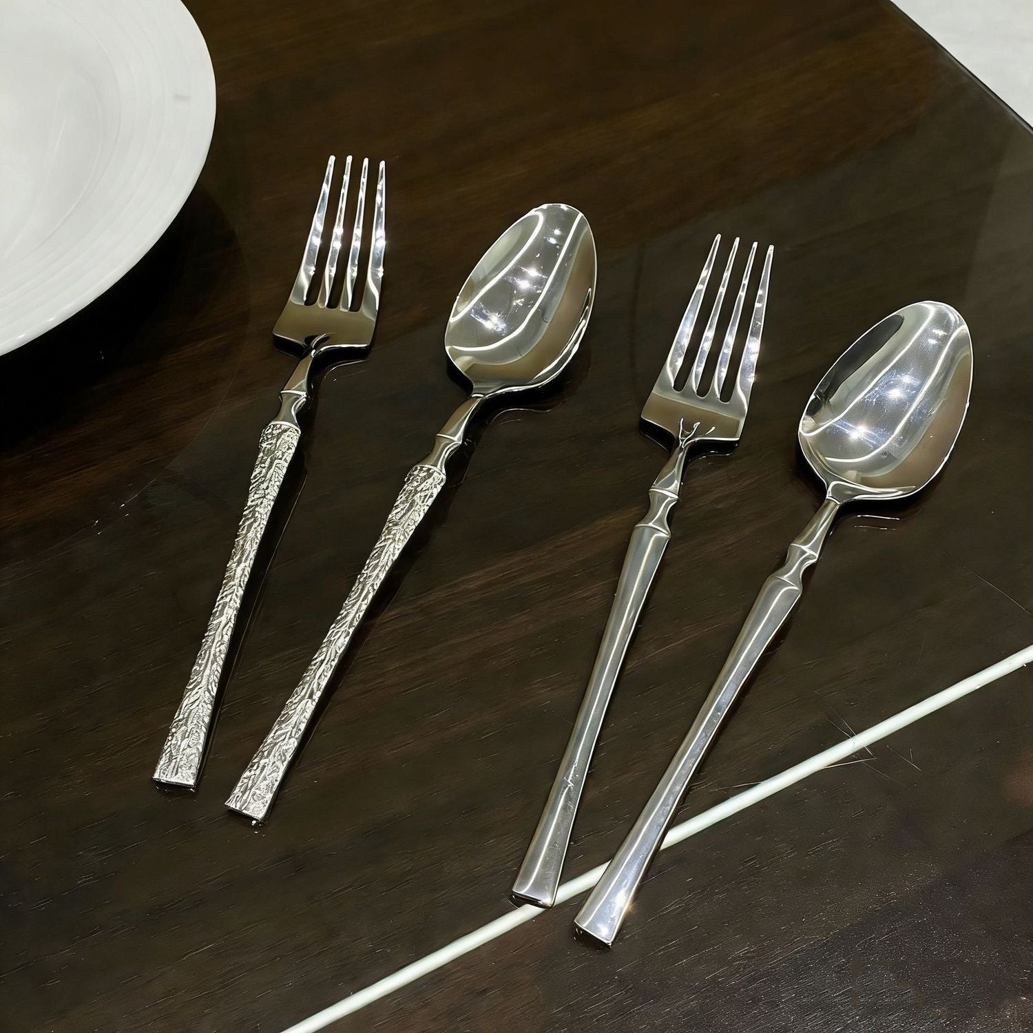 Flat Handle Stainless Cutlery Set