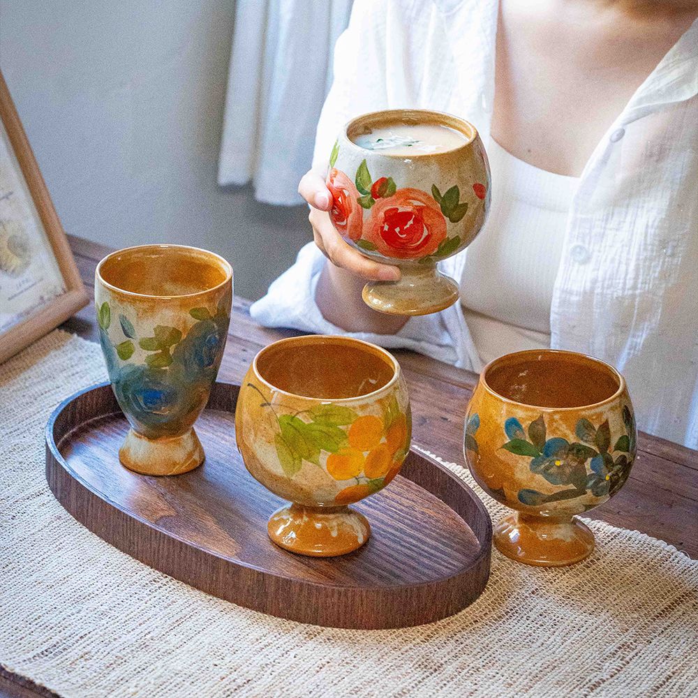 Handcrafted Ceramic Water Goblet - Modomu