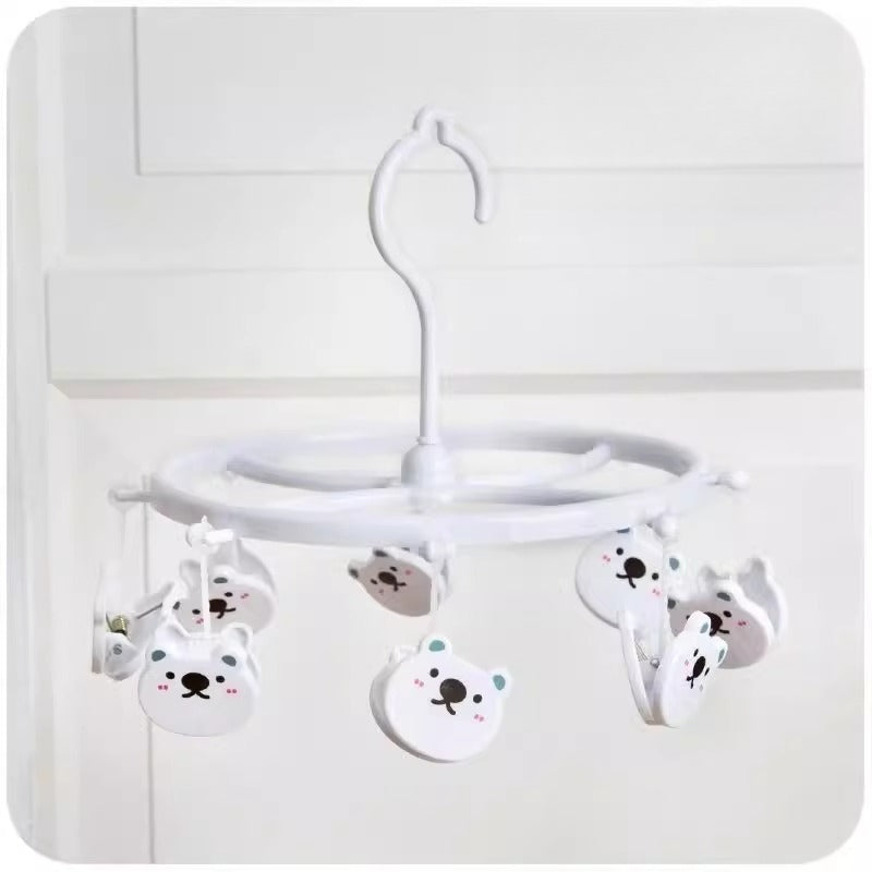 Strawberry Sock Clips Organizer