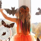 Cobweb Mesh Hair Bow