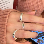 Adjustable Zircon Heart Ring - Modomu