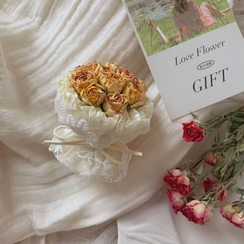 Mini Dried Flower Bouquet