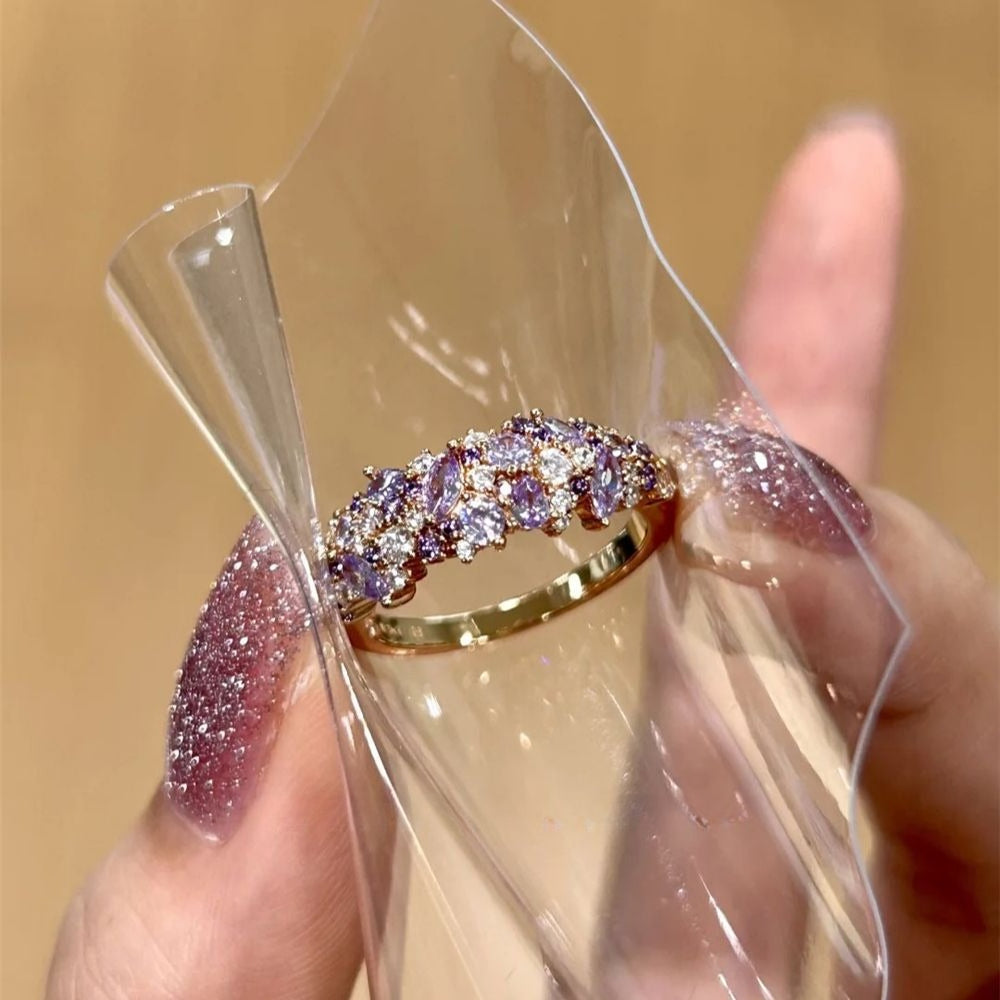 Delicate Full Stone Ring - Modomu