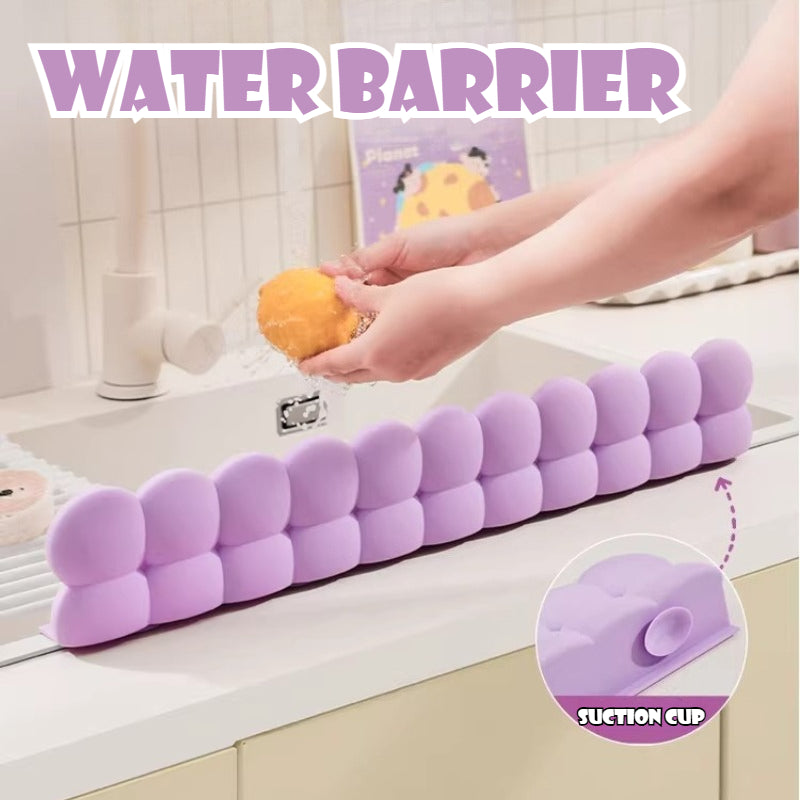 Sink Splash Guard with Raised Edge