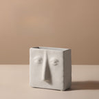 Abstract Face Ceramic Vase - Modomu