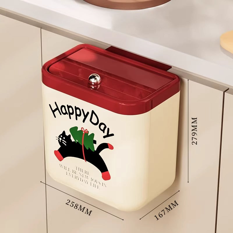 Wall Mounted Kitchen Trash Can