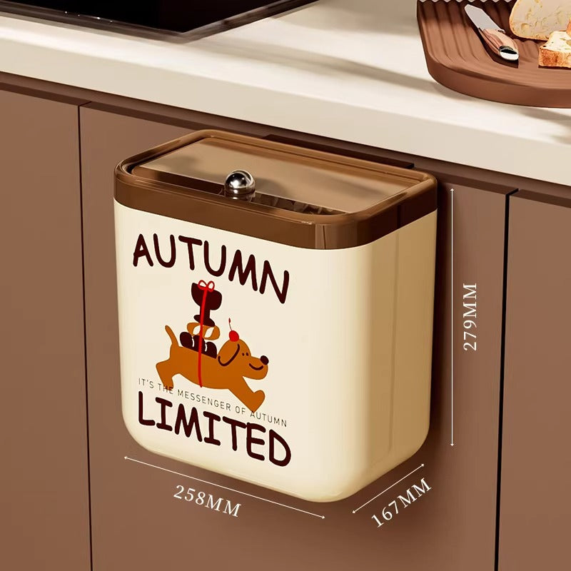Wall Mounted Kitchen Trash Can - Modomu