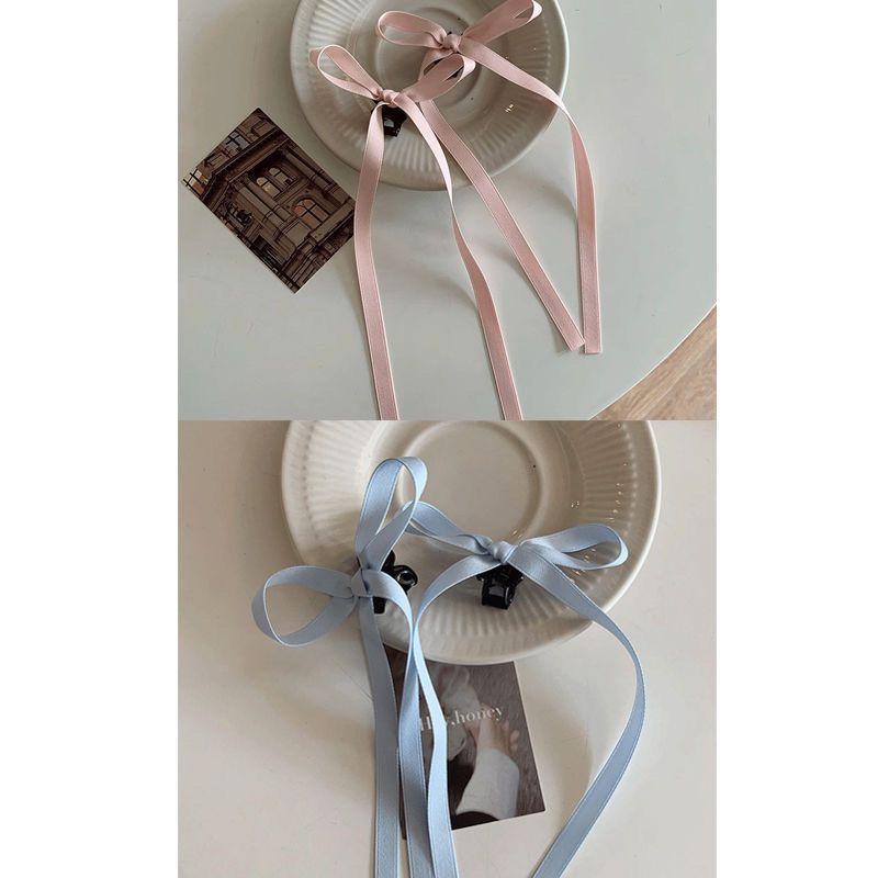 Ribbon Bow Claw Clips