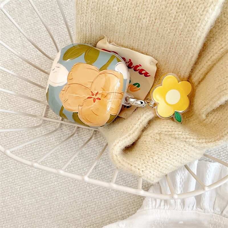 Floral Samsung Earbuds Protective Case