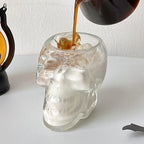 Skull Shaped Drinking Glass