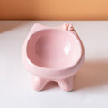 Raised Cat Ceramic Pet Bowl