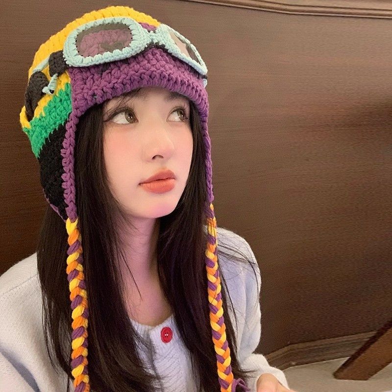 Aviator Goggle Earflap Hat