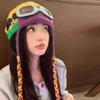 Aviator Goggle Earflap Hat