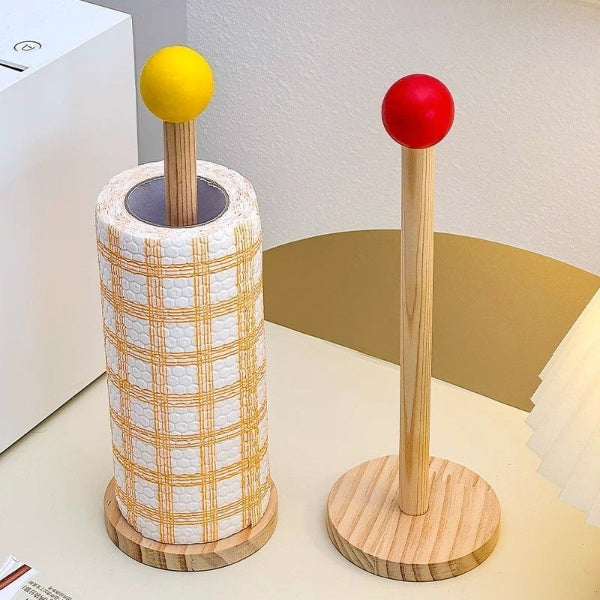 Ball-Top Kitchen Roll Holder