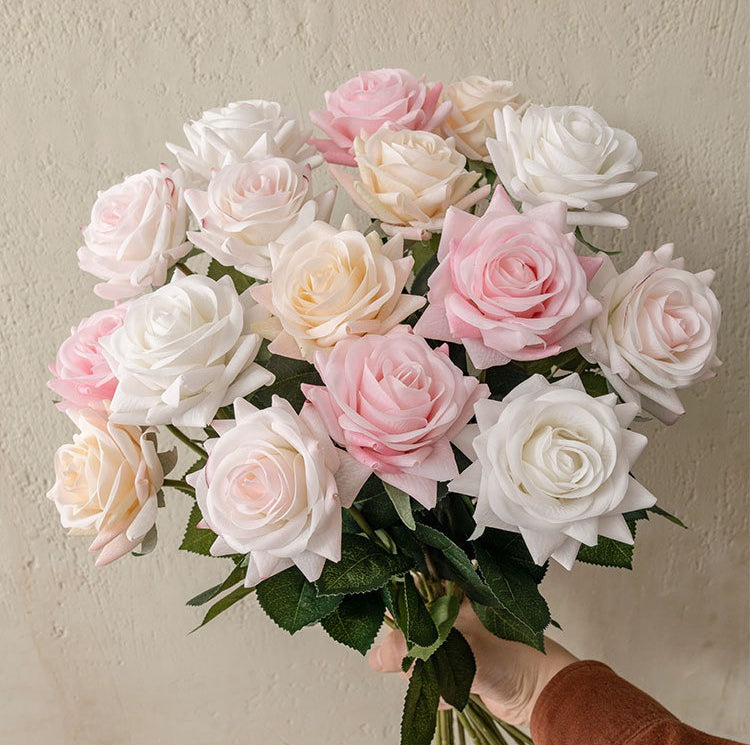 Artificial Rose Bouquet Home Decor
