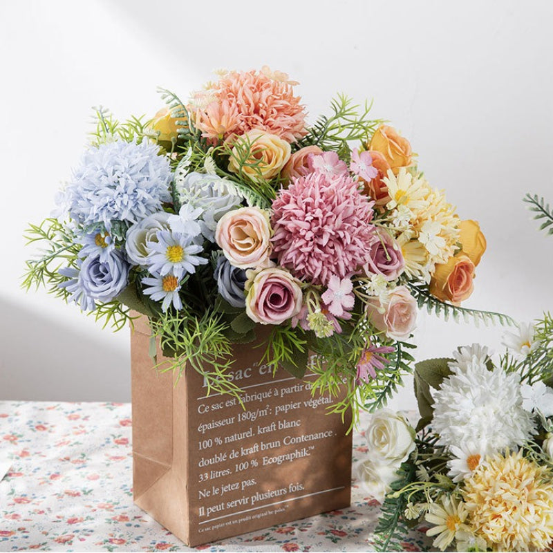 Artificial Dandelion Bouquet Decor
