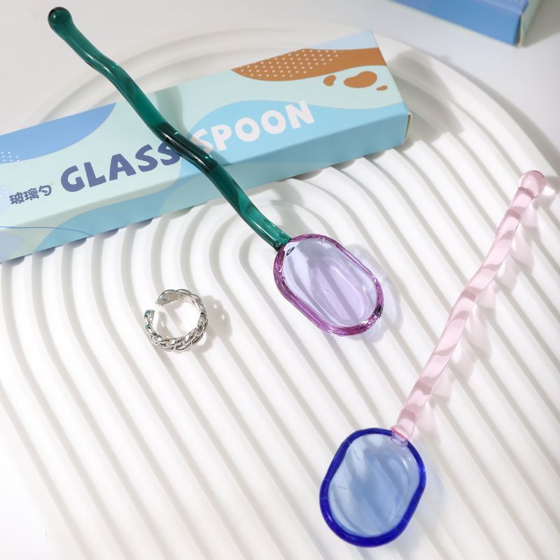 Two-Tone Wavy Stir Spoon