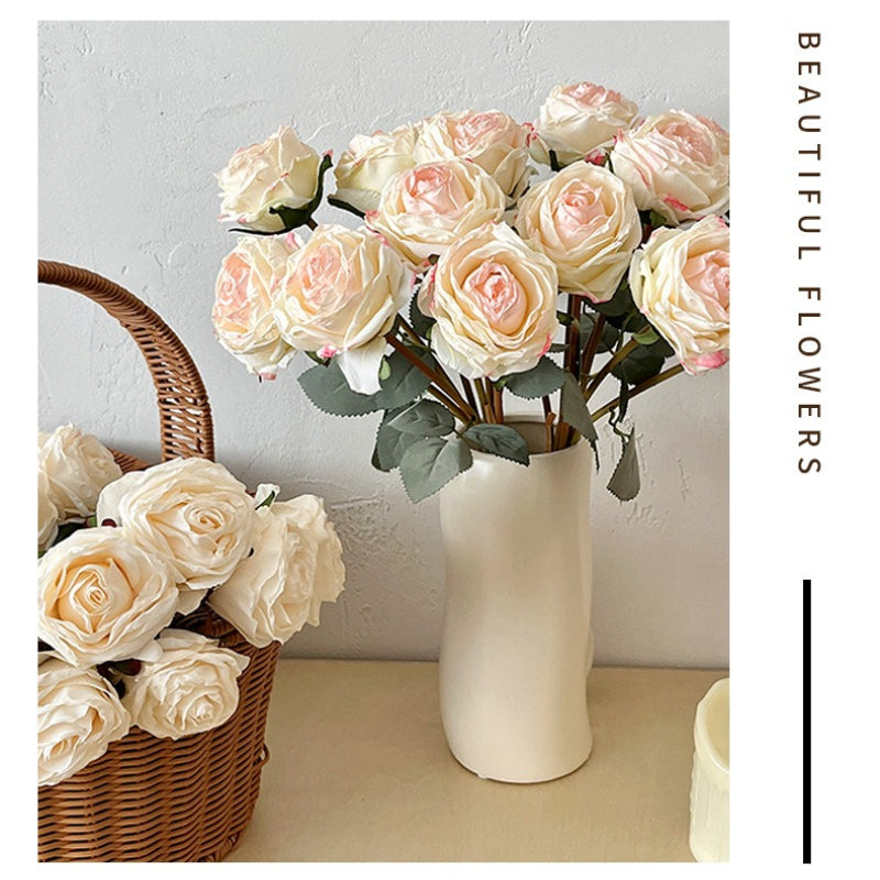 Faux Rose Bouquet Decorative