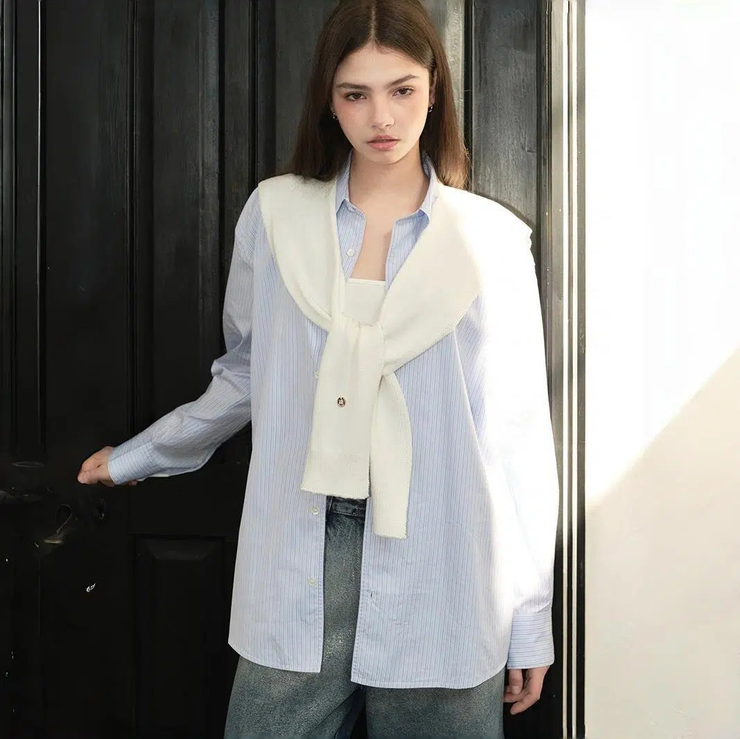 Wormwood Knitted Shawl Vest