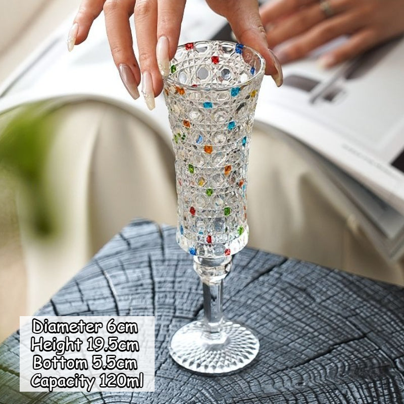 Diamond Relief Champagne Goblet - Modomu