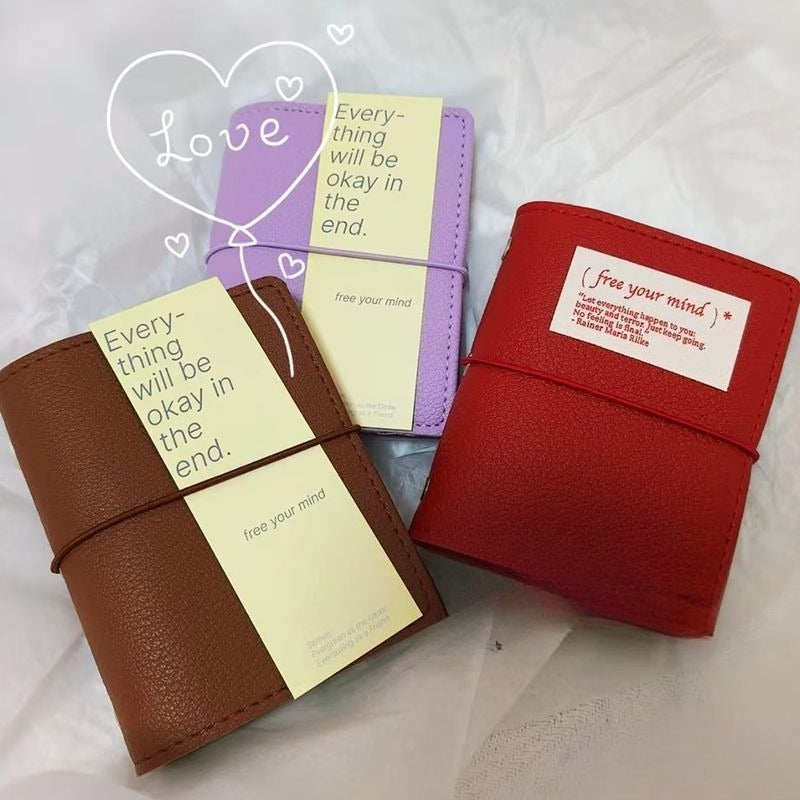 Handmade Leather Loose-Leaf Notebook - Modomu