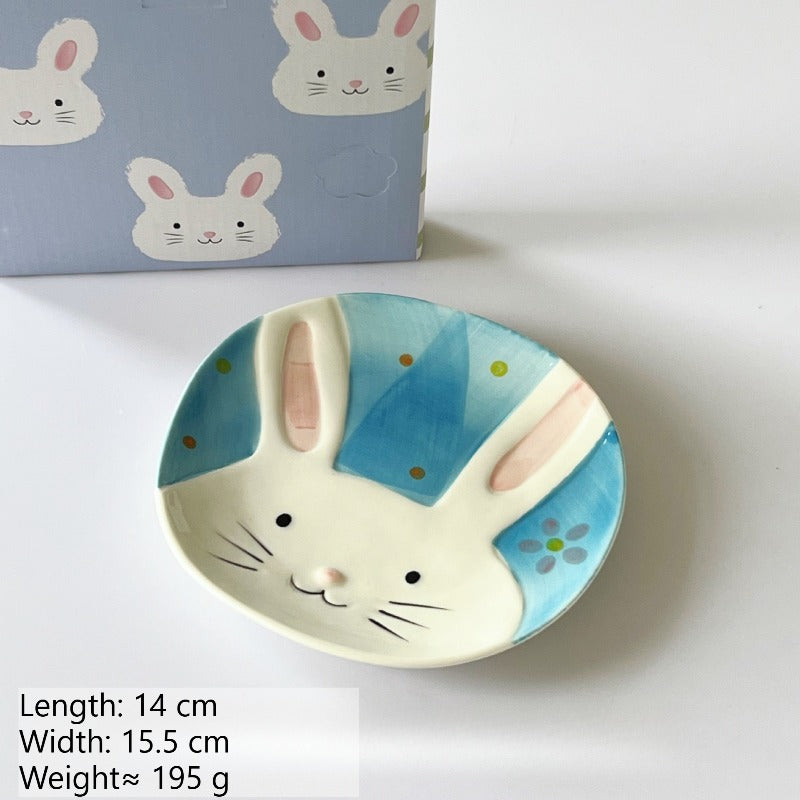 Cute Rabbit Ceramic Rice Bowl - Modomu