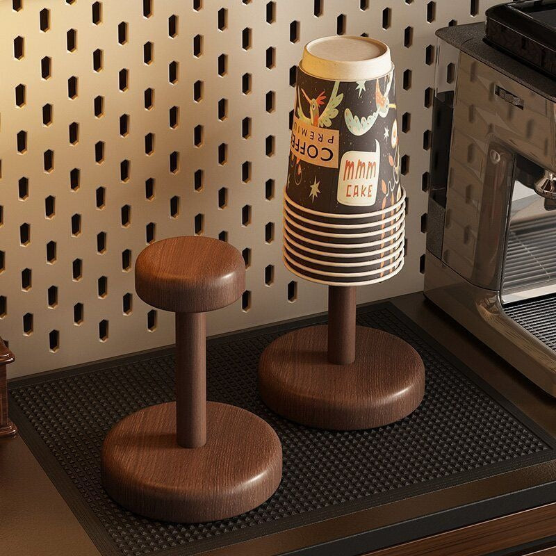 Wooden Paper Cup Dispenser