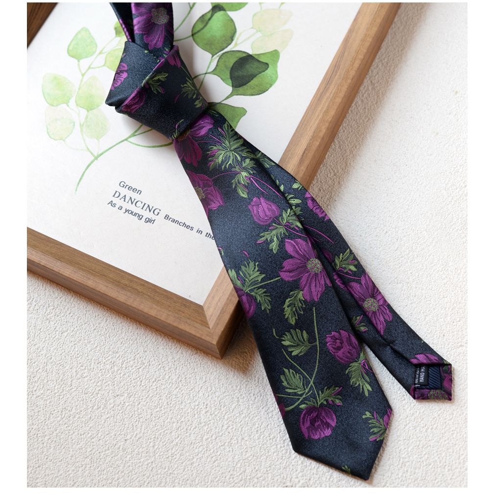 Retro Pattern Casual Tie - Modomu