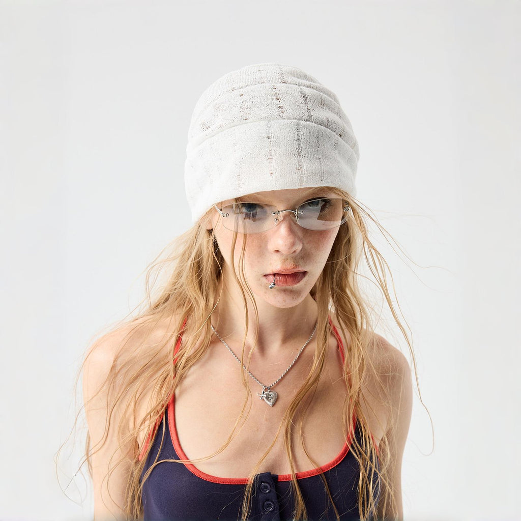 Structured Bag Style Head Hat