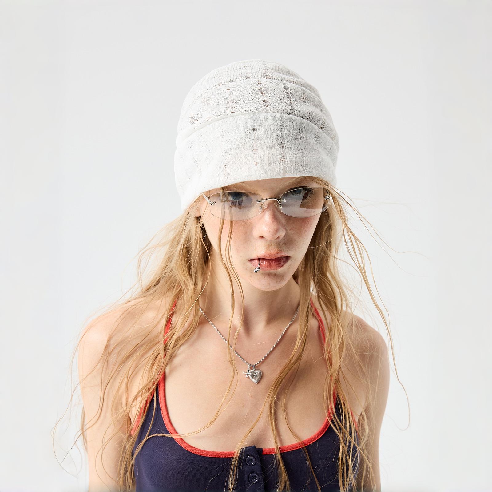 Structured Bag Style Head Hat