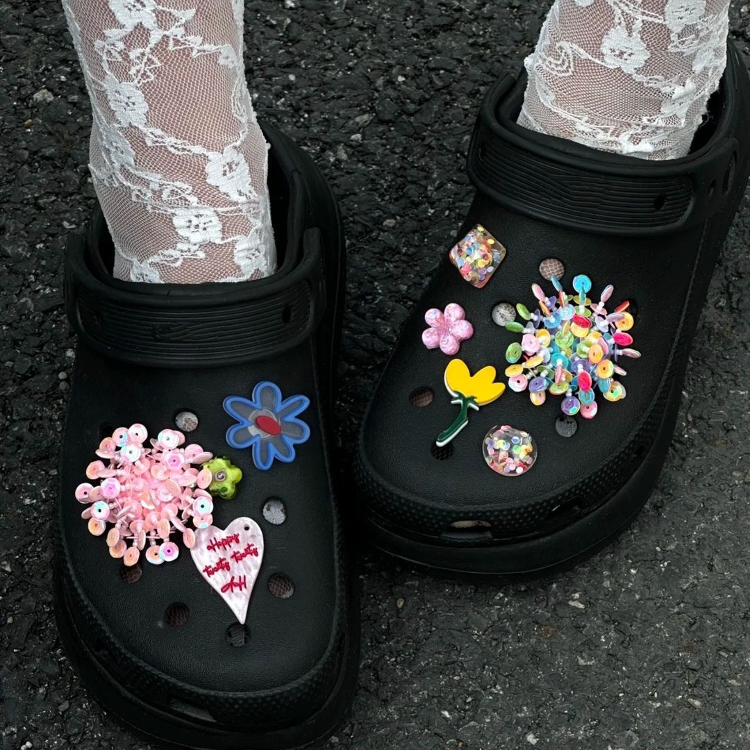 Beaded Bloom Cluster Charms