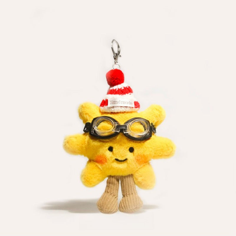 Sunflower Plush Bag Charm Keychain - Modomu