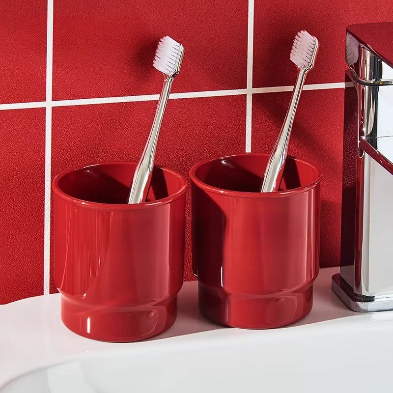 Modern Toothbrush Rinse Cups