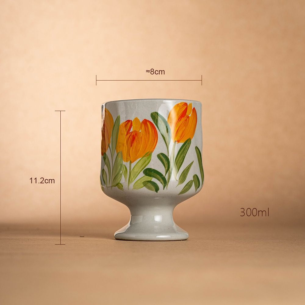 Handcrafted Ceramic Water Goblet - Modomu
