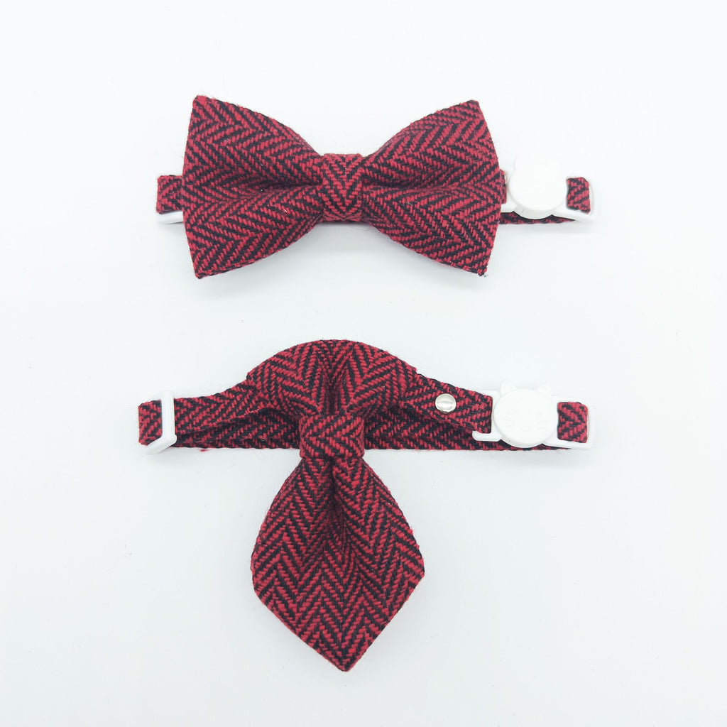 Handmade Pet Bow Collar