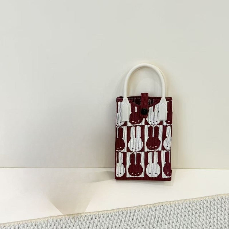 Knit Animal Phone Bag