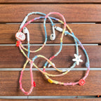Rainbow Braided Earphone Cord Kit