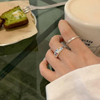 Open Adjustable Zircon Ring - Modomu