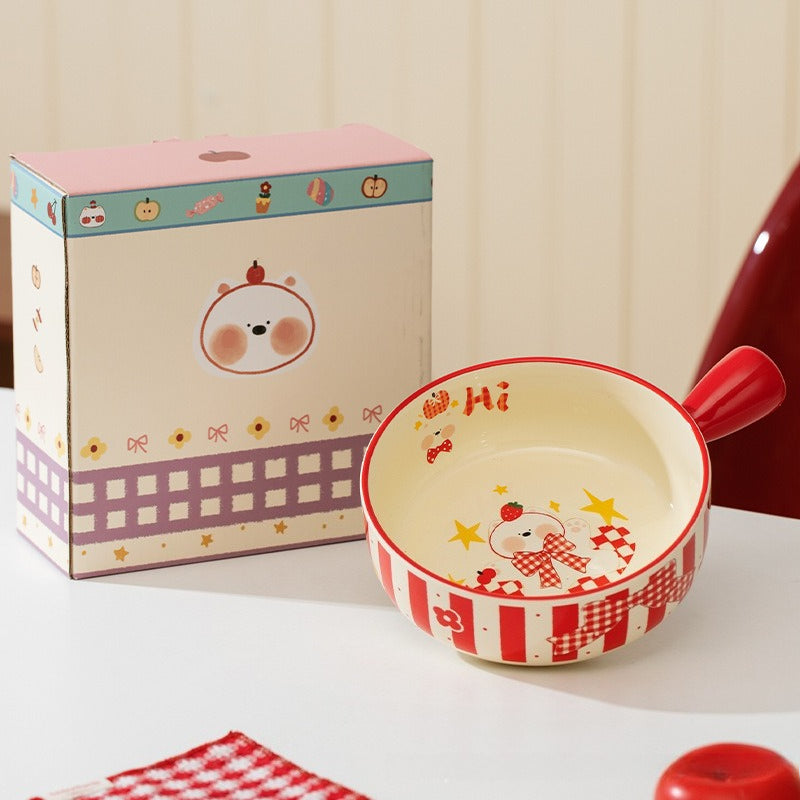 Handle Bowl For Everyday Noodles