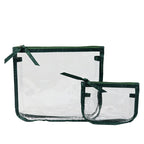 Clear Zip Pouch Duo