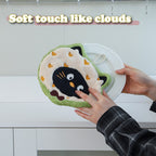 Cartoon Hanging Hand Towel - Kitten and Bear - Modomu