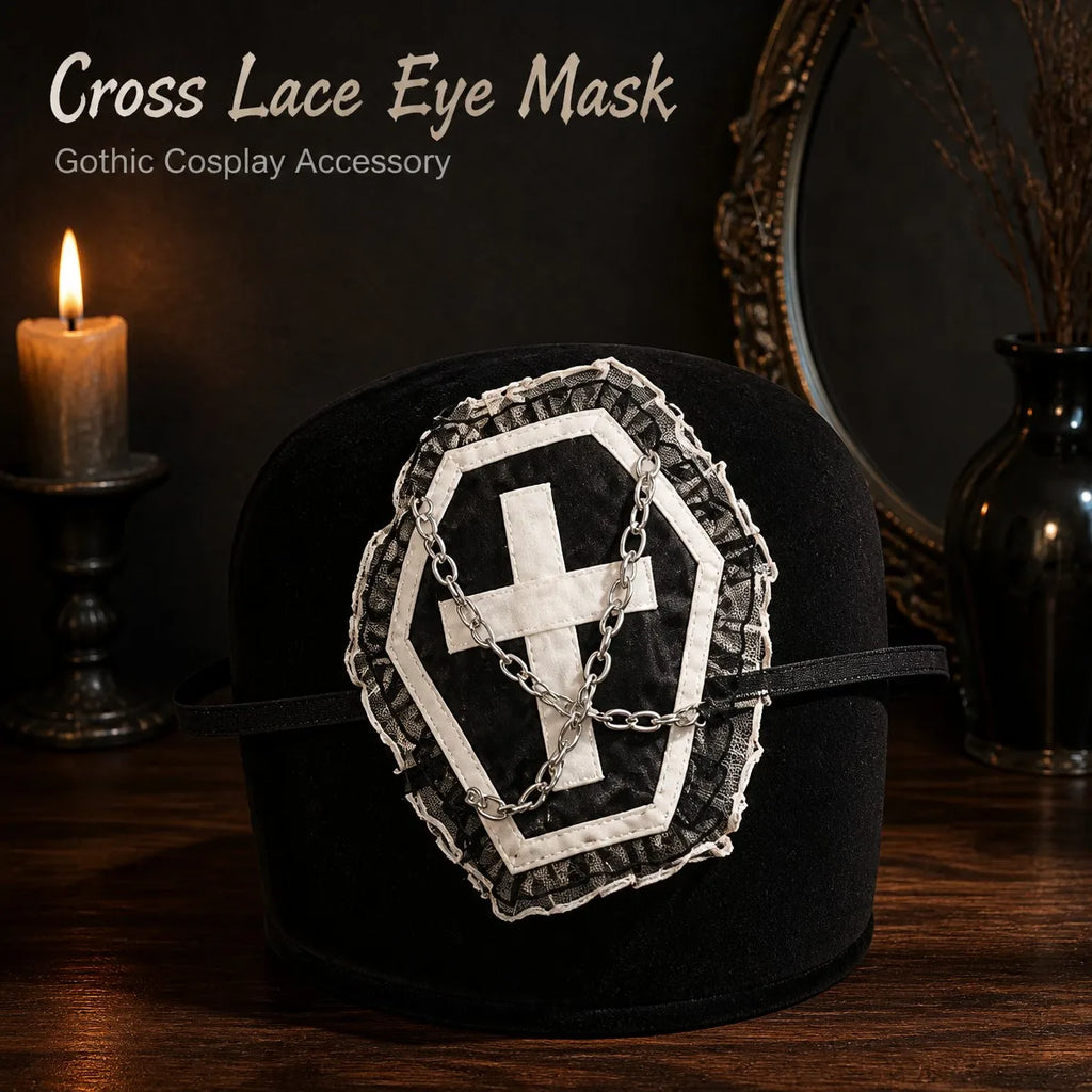 Coffin Cross Eye Patch